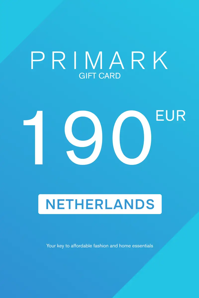 Primark 190 EUR Gift Card (Netherlands) - Digital Key
