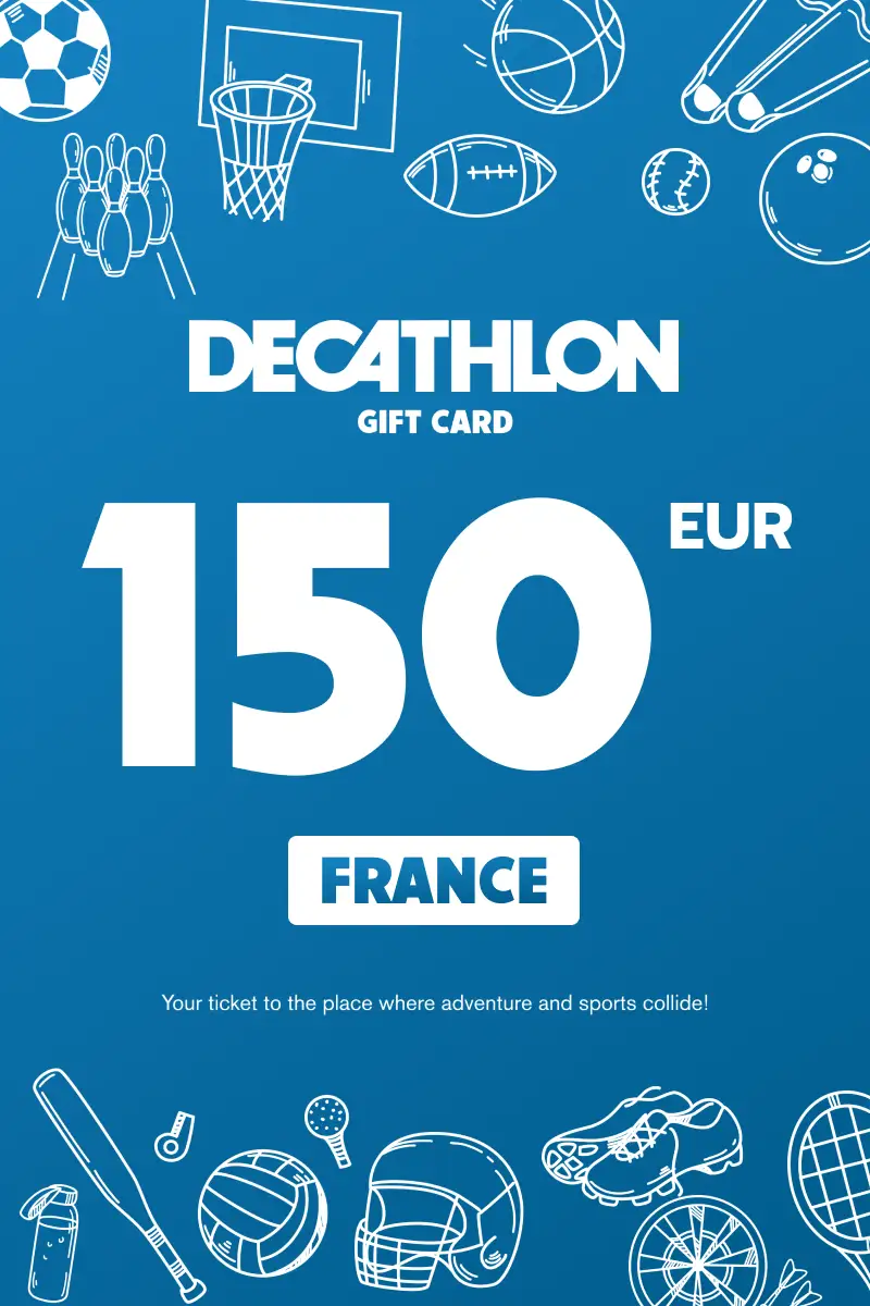 Decathlon 150 EUR Gift Card (France) - Digital Key