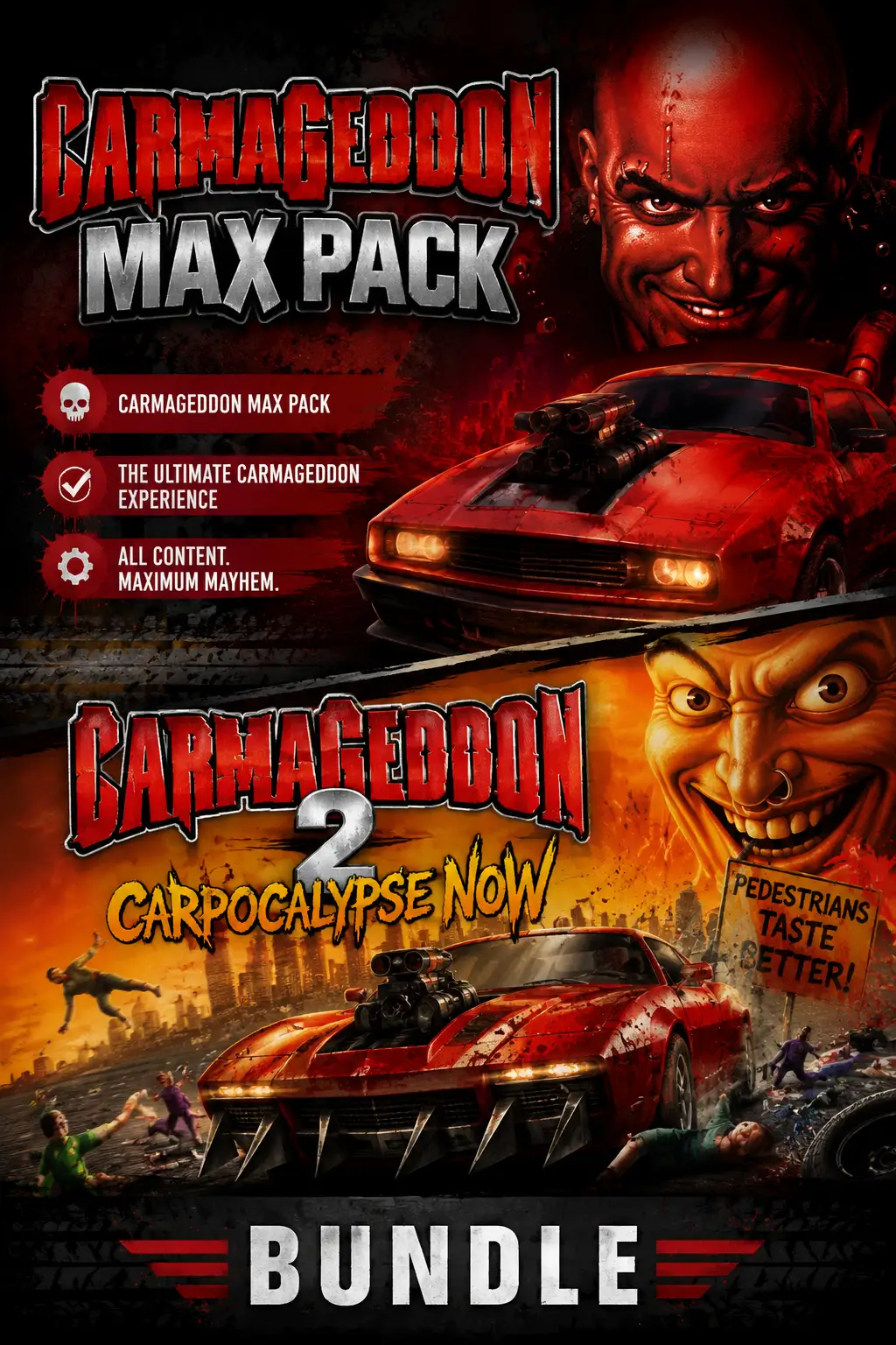 Carmageddon 1 and 2 (RU/CIS) (PC) - Steam Gift