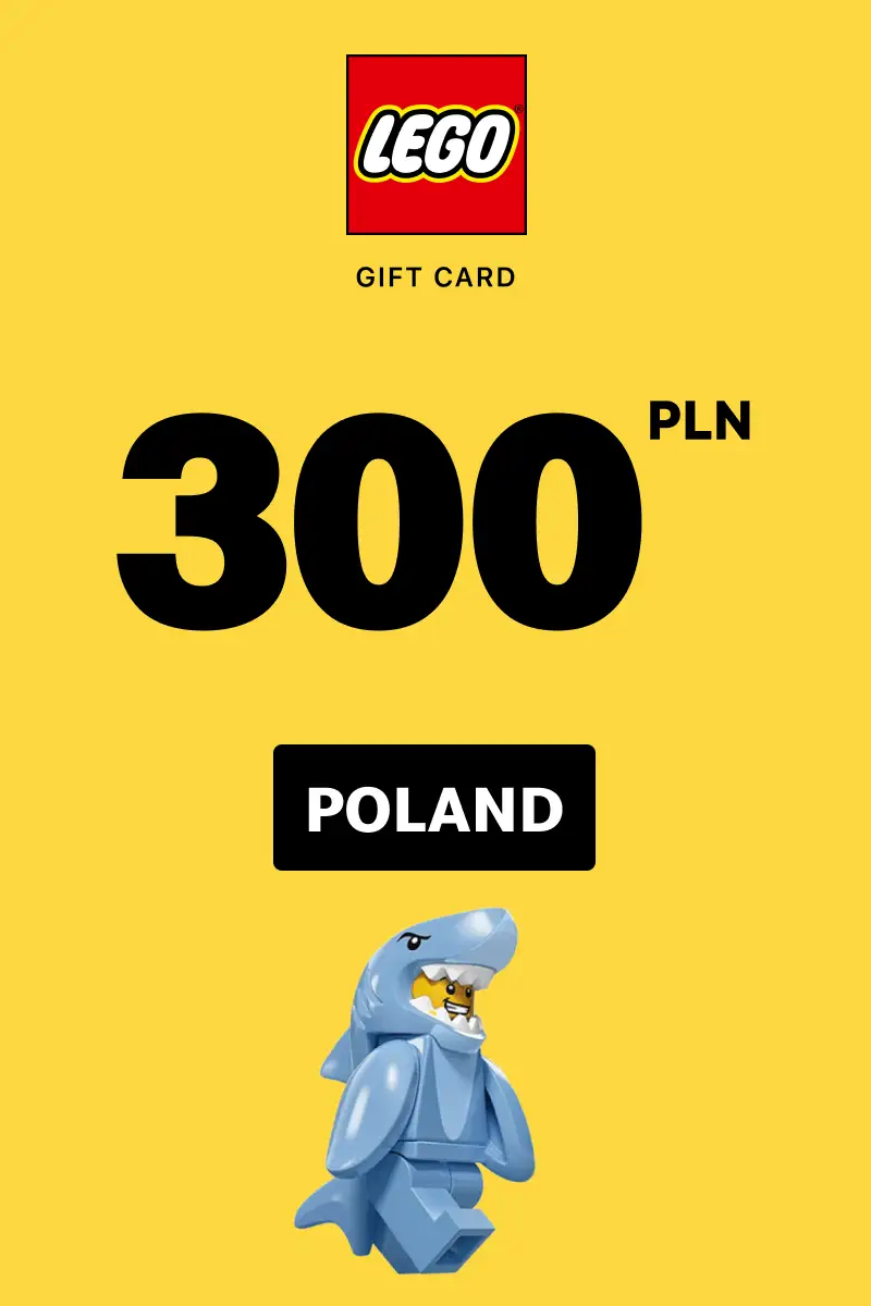 LEGO 300 PLN Gift Card (Poland) - Digital Key
