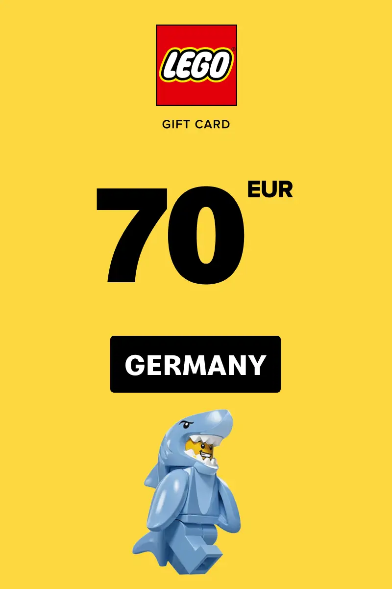 LEGO 70 EUR Gift Card (Germany) - Digital Key