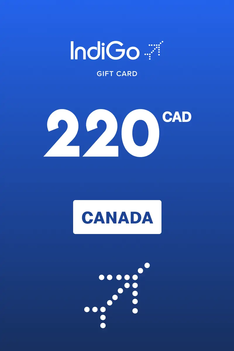 Indigo 220 CAD Gift Card (Canada) - Digital Key