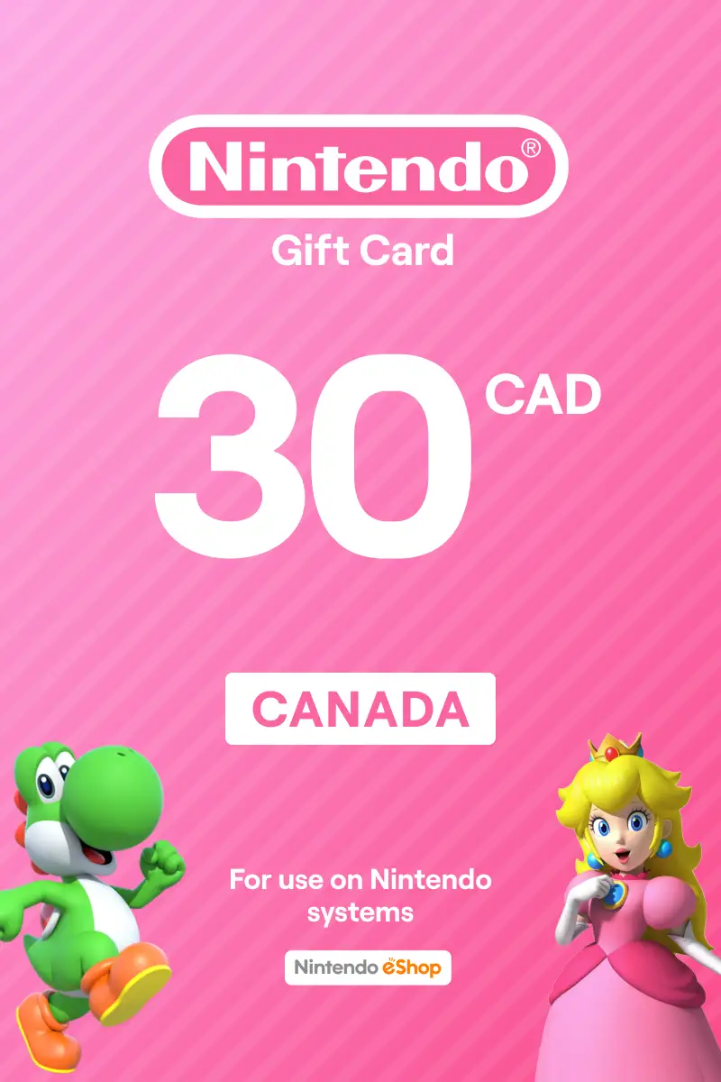 Nintendo gift card deals 30