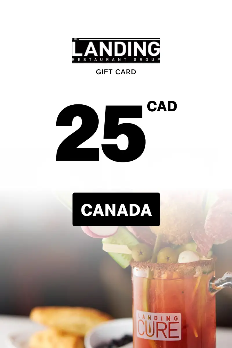 The Landing Group of Restaurants 25 CAD Gift Card (Canada) - Digital Key