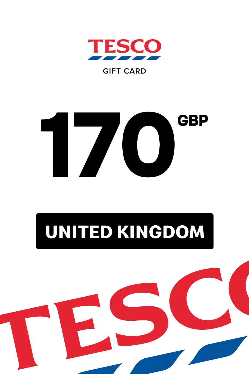 Tesco 170 GBP Gift Card (United Kingdom) - Digital Key