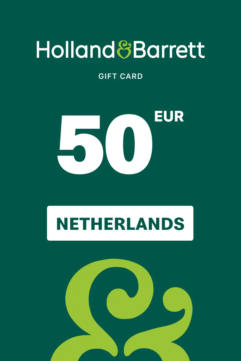 Holland and Barrett 50 EUR Gift Card (Netherlands) - Digital Key