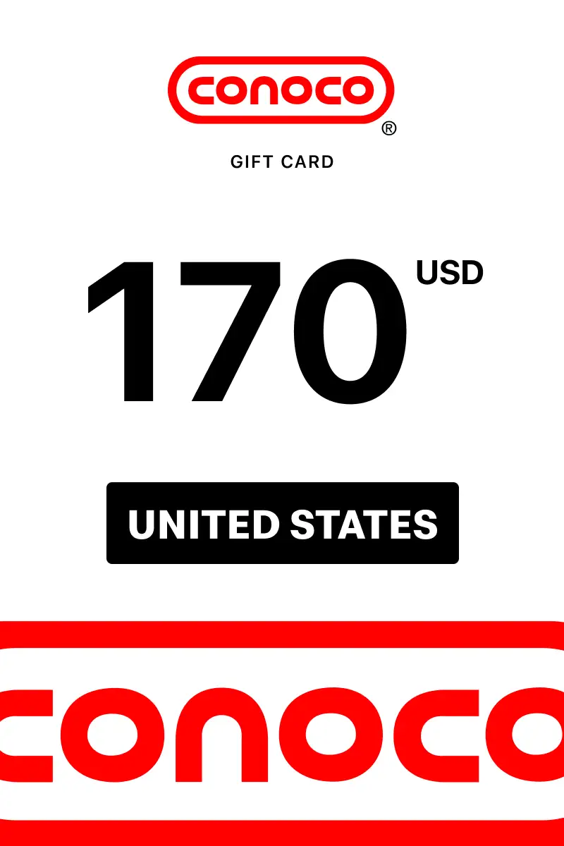 Conoco 170 USD Gift Card (United States) - Digital Key