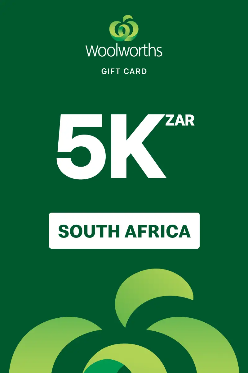 Woolworths Wish 5000 ZAR Gift Card (South Africa) - Digital Key