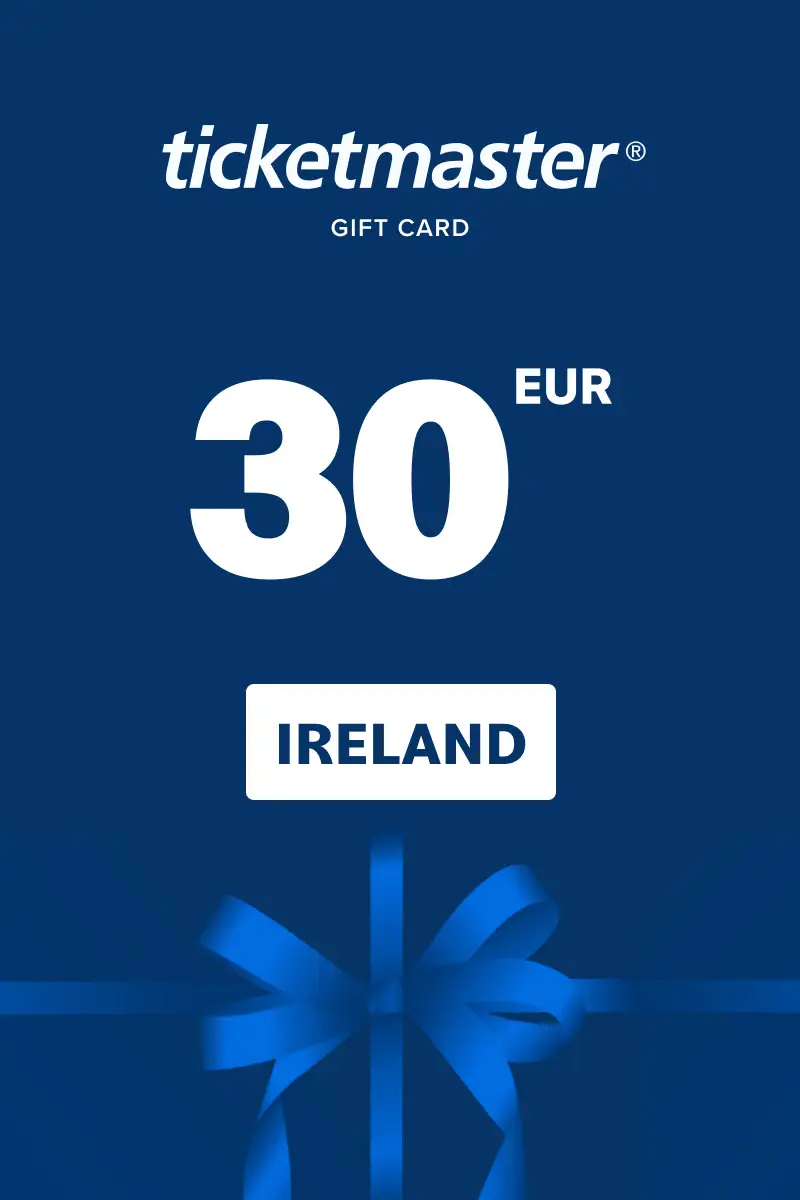 Ticketmaster 30 EUR Gift Card (Ireland) - Digital Key