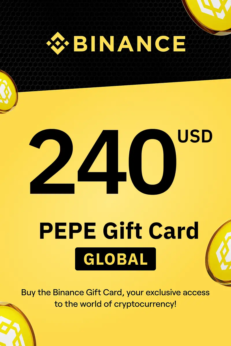 Binance (PEPE) 240 USD Gift Card (Global) - Digital Key