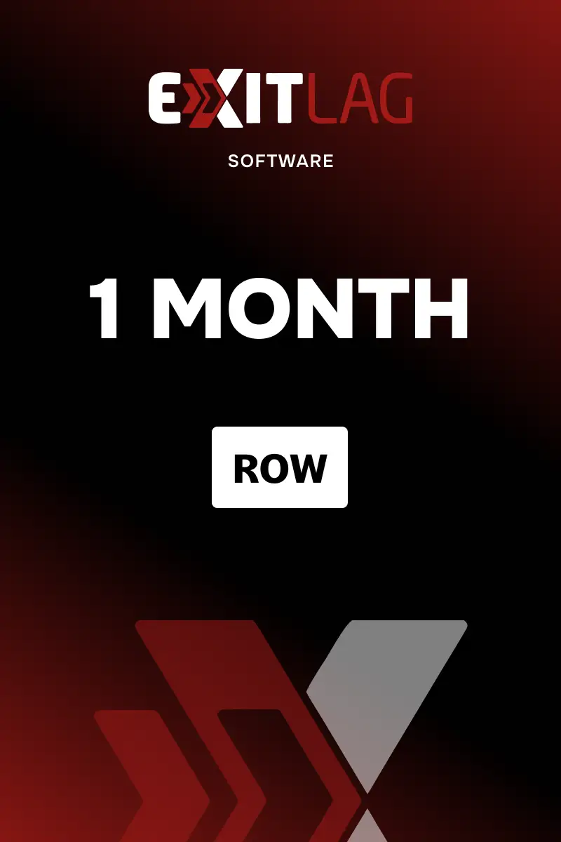 ExitLag 1 Month Software License (ROW) - Digital Key