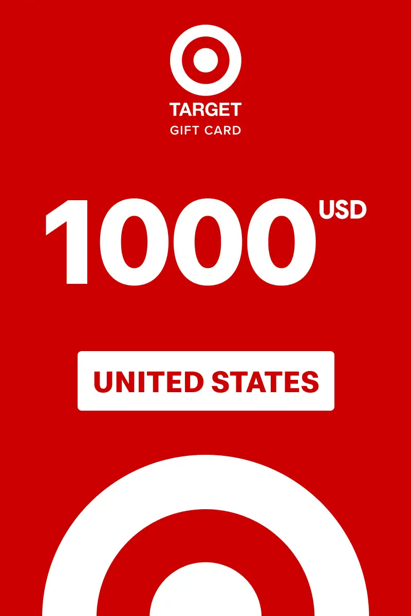 Target 1000 USD Gift Card (United States) - Digital Key