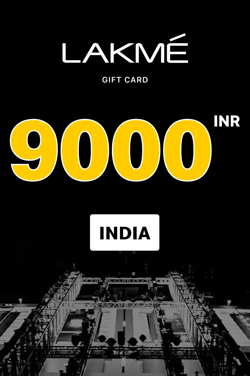 Lakme Salon 9000 INR Gift Card (India) - Digital Key