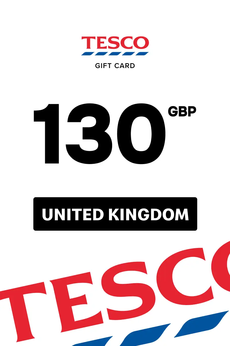 Tesco 130 GBP Gift Card (United Kingdom) - Digital Key