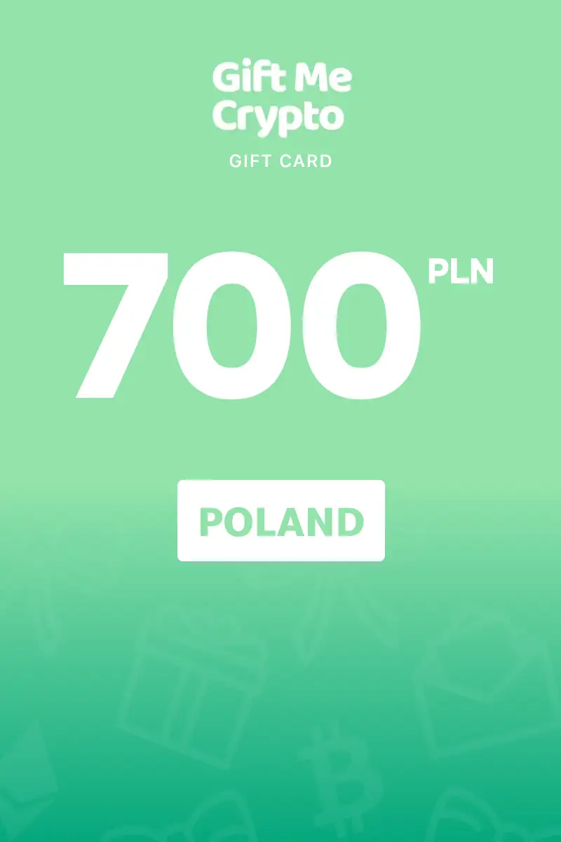 Gift Me Crypto 700 PLN Gift Card (Poland) - Digital Key