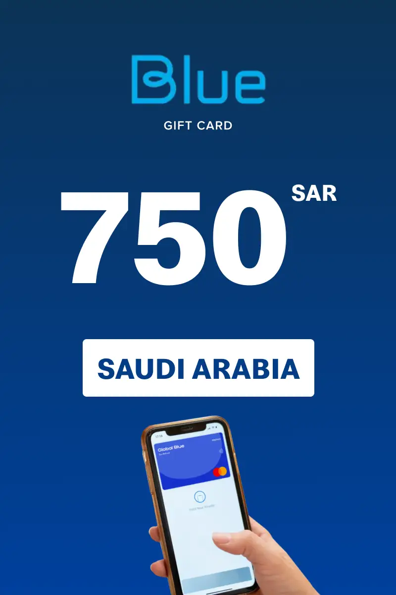 Blue Prepaid 750 SAR Gift Card (Saudi Arabia) - Digital Key