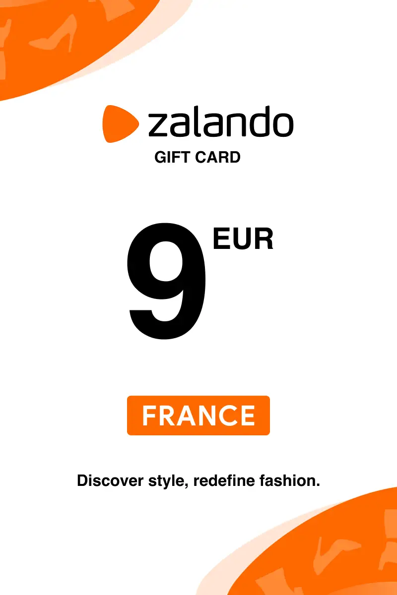 Zalando 9 EUR Gift Card (France) - Digital Key