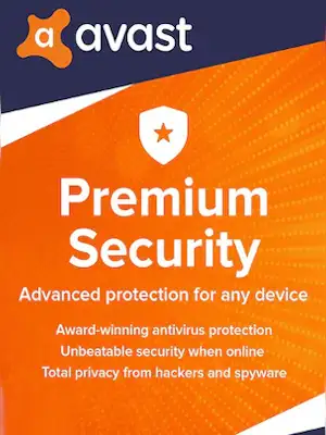 Avast Premium Security (Global) (PC / Mac / Android / iOS) 10 Devices 1 Year - Digital Key afbeelding
