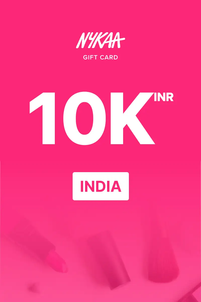 Nykaa 10000 INR Gift Card (India) - Digital Key