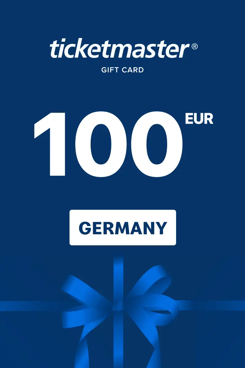 Ticketmaster 100 EUR Gift Card (Germany) - Digital Key