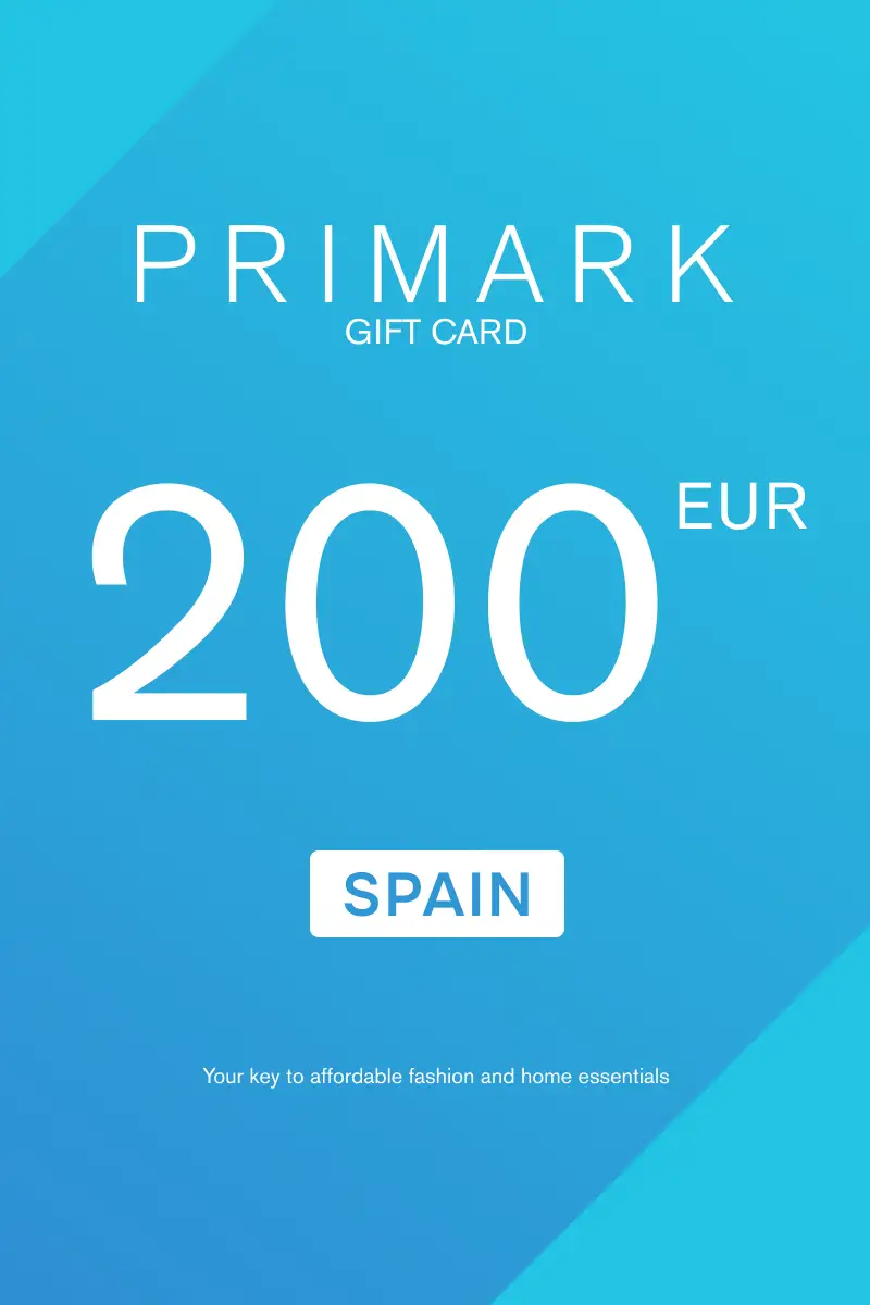 Primark 200 EUR Gift Card (Spain) - Digital Key