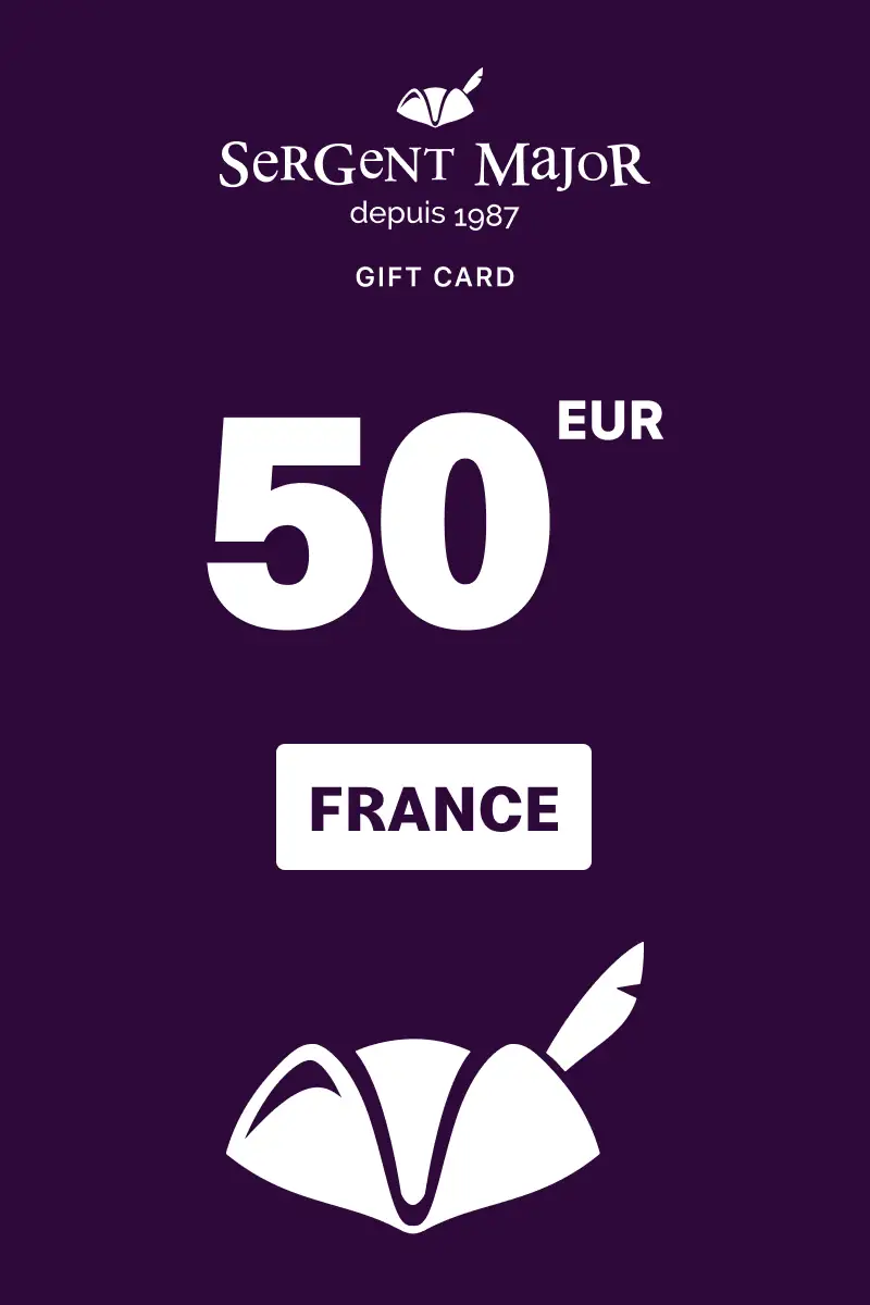Sergent Major 50 EUR Gift Card (France) - Digital Key