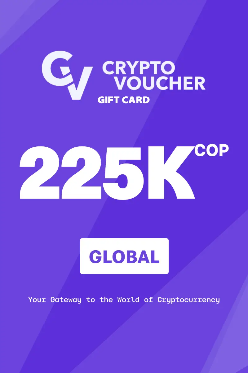 Crypto Voucher 225000 COP Gift Card (Global) - Digital Key