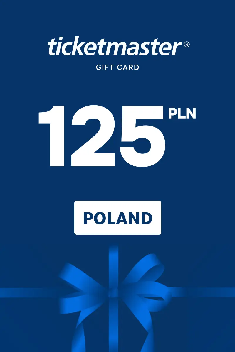 Ticketmaster 125 PLN Gift Card (Poland) - Digital Key