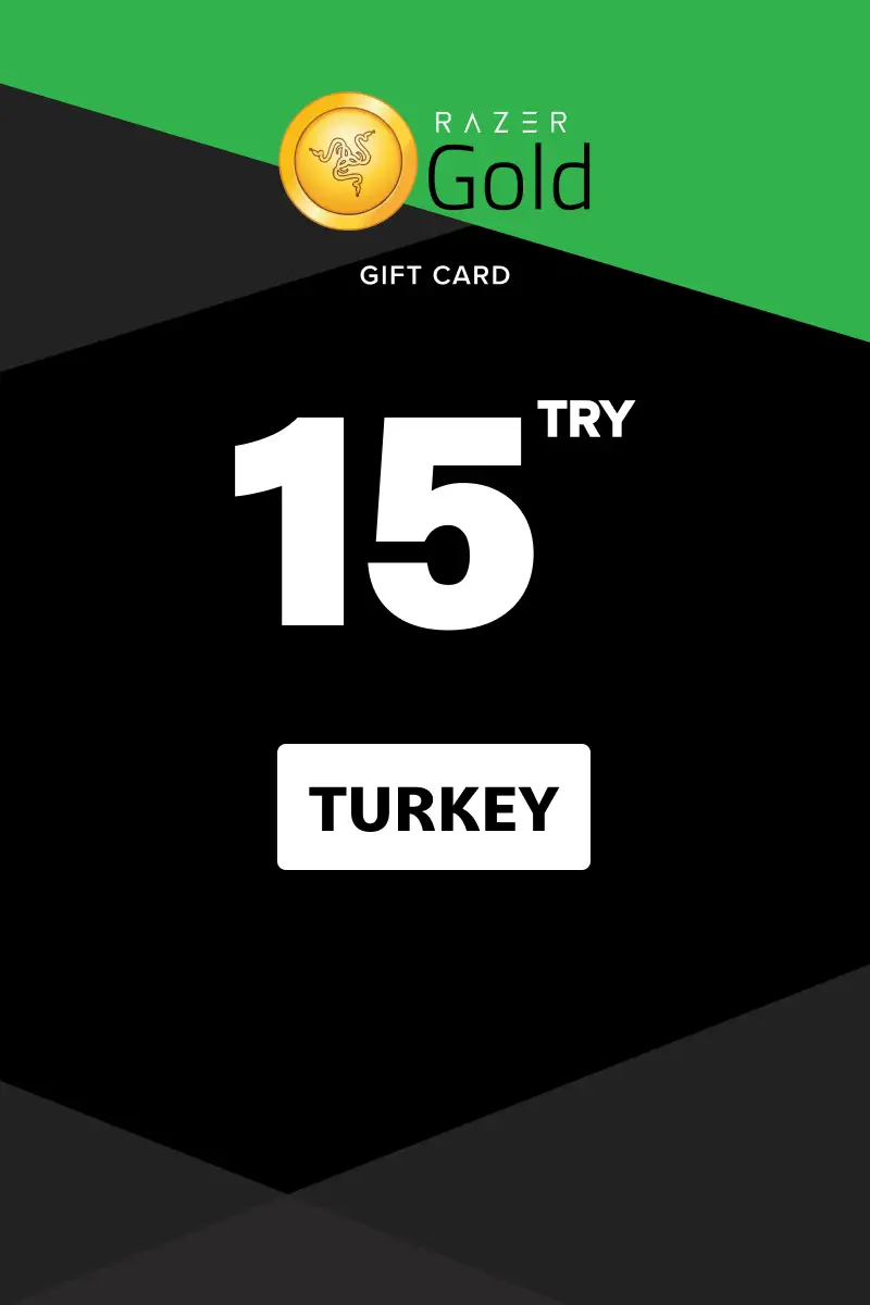 Razer Gold 15 TRY Gift Card (Turkey) - Digital Key