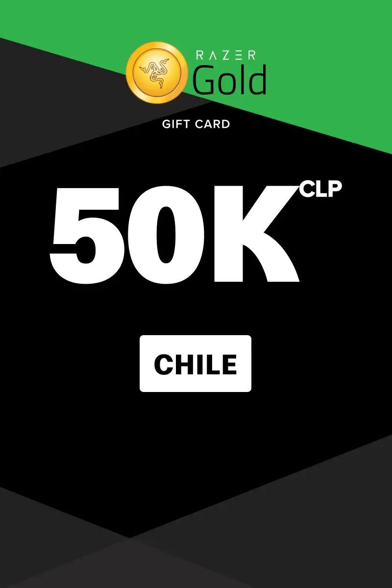 Razer Gold 50000 CLP Gift Card (Chile) - Digital Key