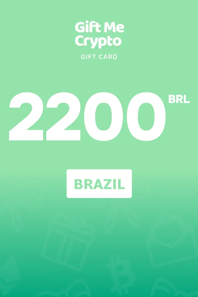 Gift Me Crypto 2200 BRL Gift Card (Brazil) - Digital Key