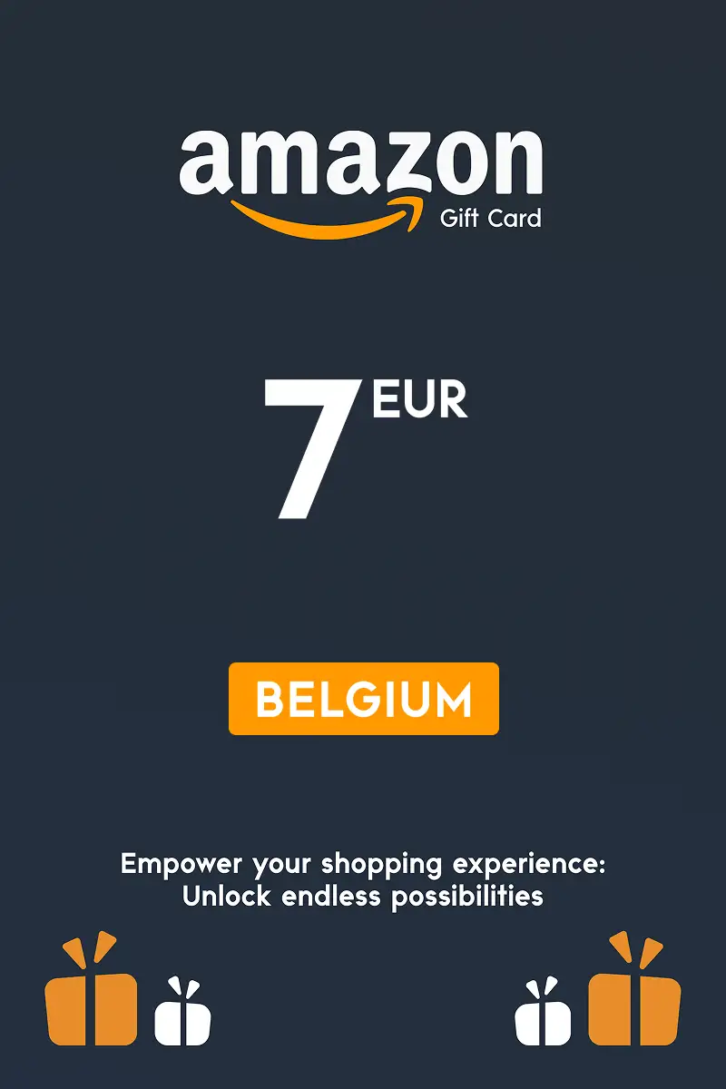 Amazon 7 EUR Gift Card (Belgium) - Digital Key afbeelding 1