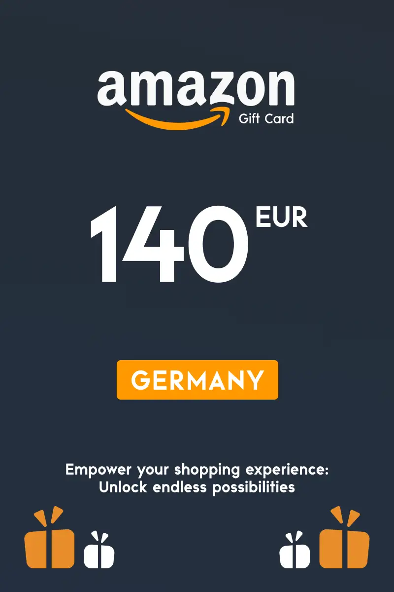 Amazon 140 EUR Gift Card (Germany) - Digital Key