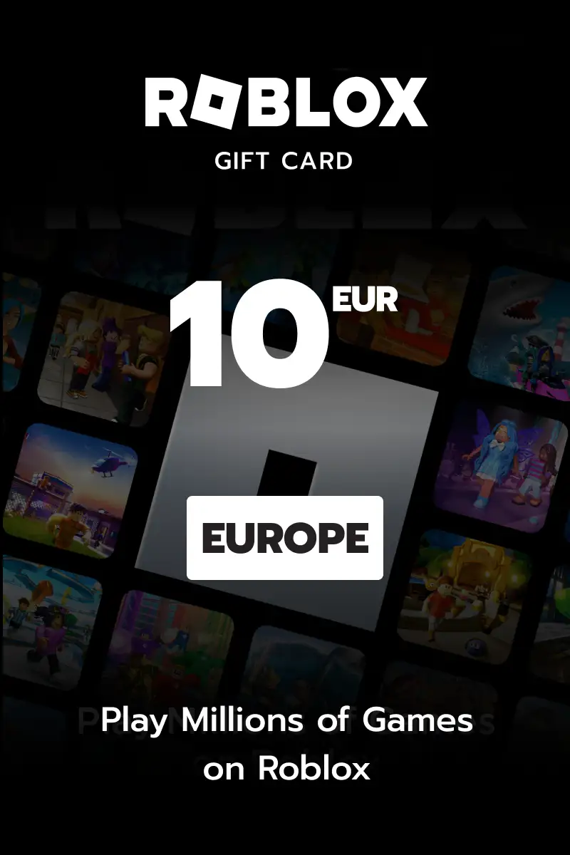 Roblox 10 EUR Gift Card (Europe) - Digital Key