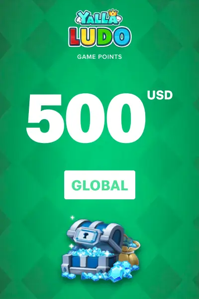 Yalla Ludo Diamonds 500 USD (Global) - Digital Key