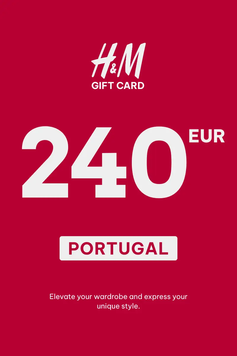 HandM 240 EUR Gift Card (Portugal) - Digital Key