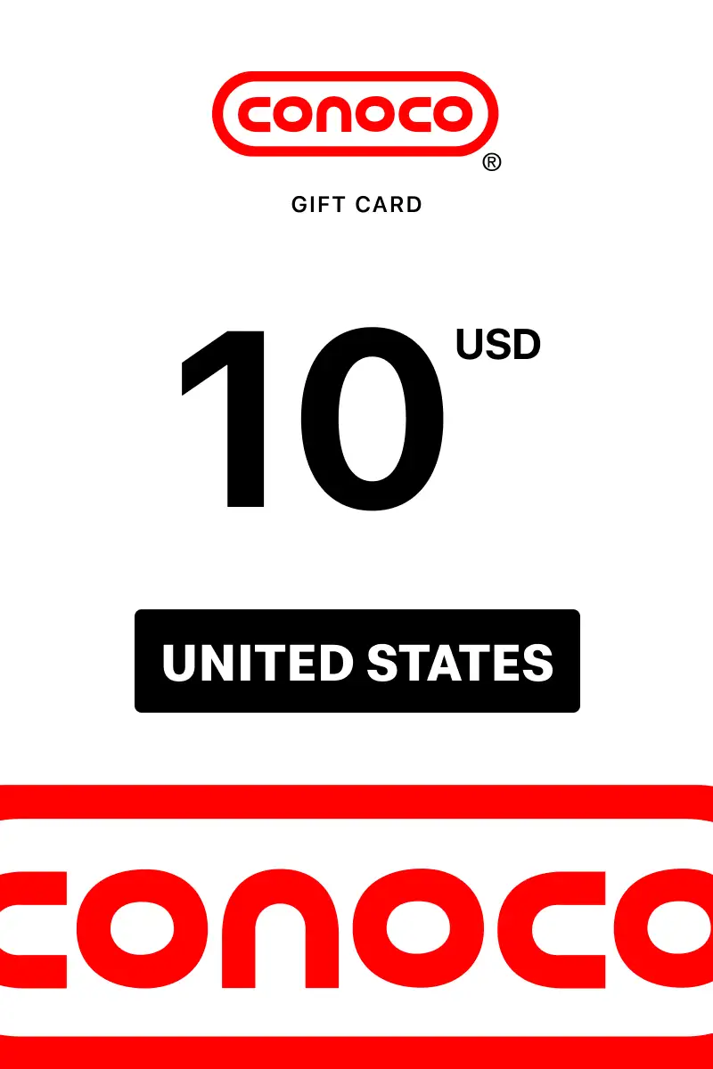 Conoco 10 USD Gift Card (United States) - Digital Key