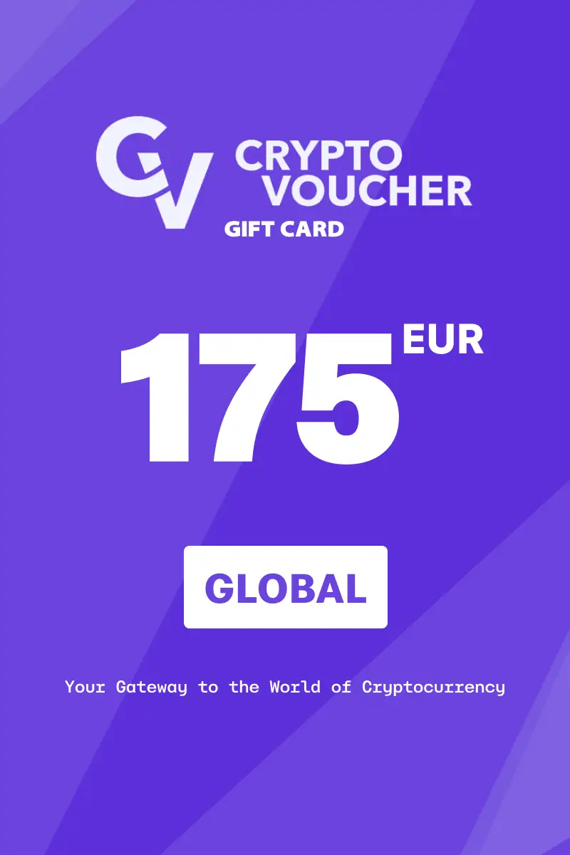 Crypto Voucher 175 EUR Gift Card (Global) - Digital Key