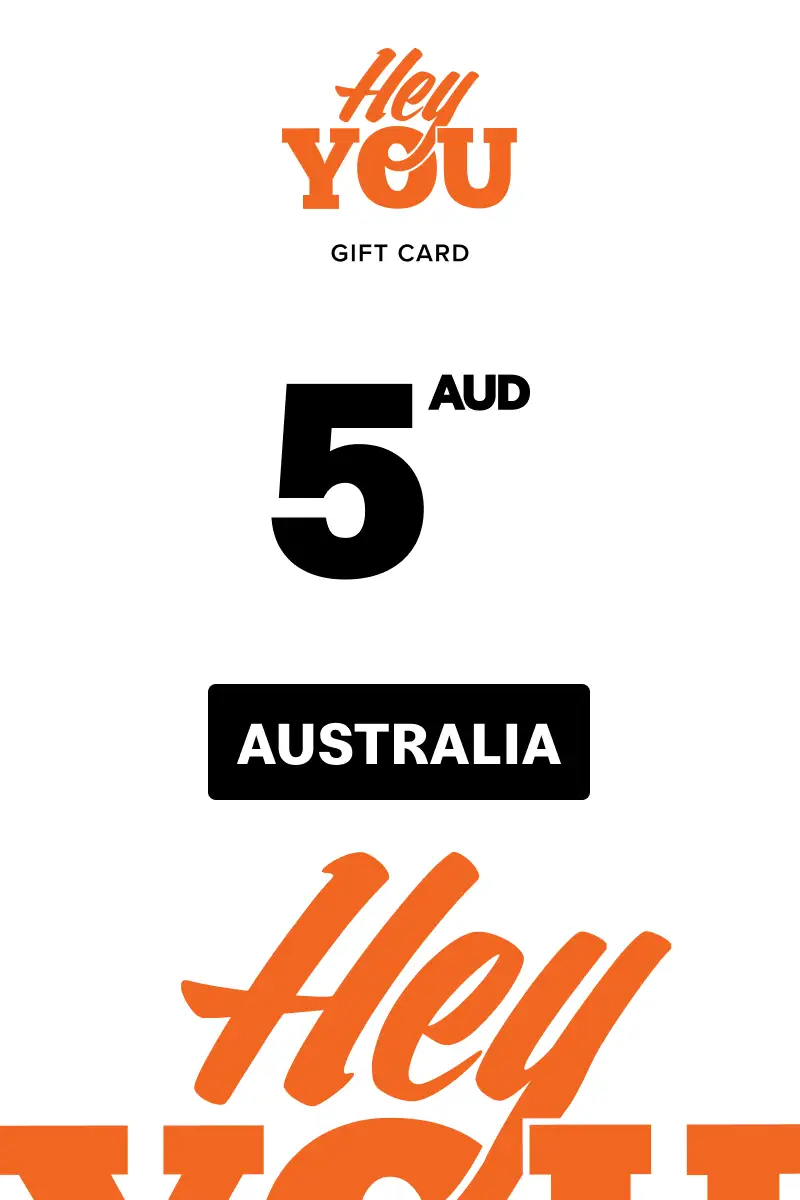 Hey You 5 AUD Gift Card (Australia) - Digital Key