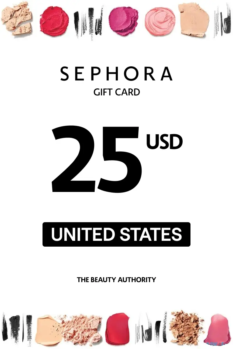 Sephora 25 USD Gift Card (United States) - Digital Key