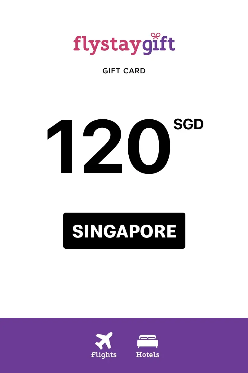 Flystay Gift 120 SGD Gift Card (Singapore) - Digital Key