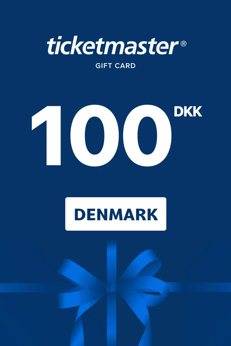 Ticketmaster 100 DKK Gift Card (Denmark) - Digital Key