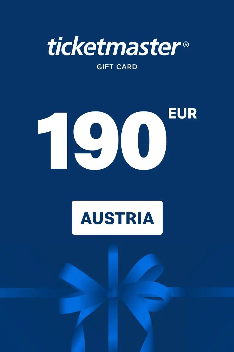 Ticketmaster 190 EUR Gift Card (Austria) - Digital Key