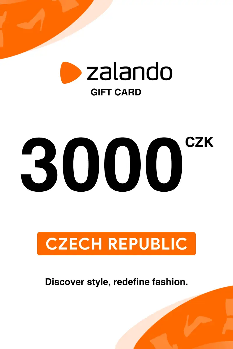 Zalando 3000 CZK Gift Card (Czech Republic) - Digital Key