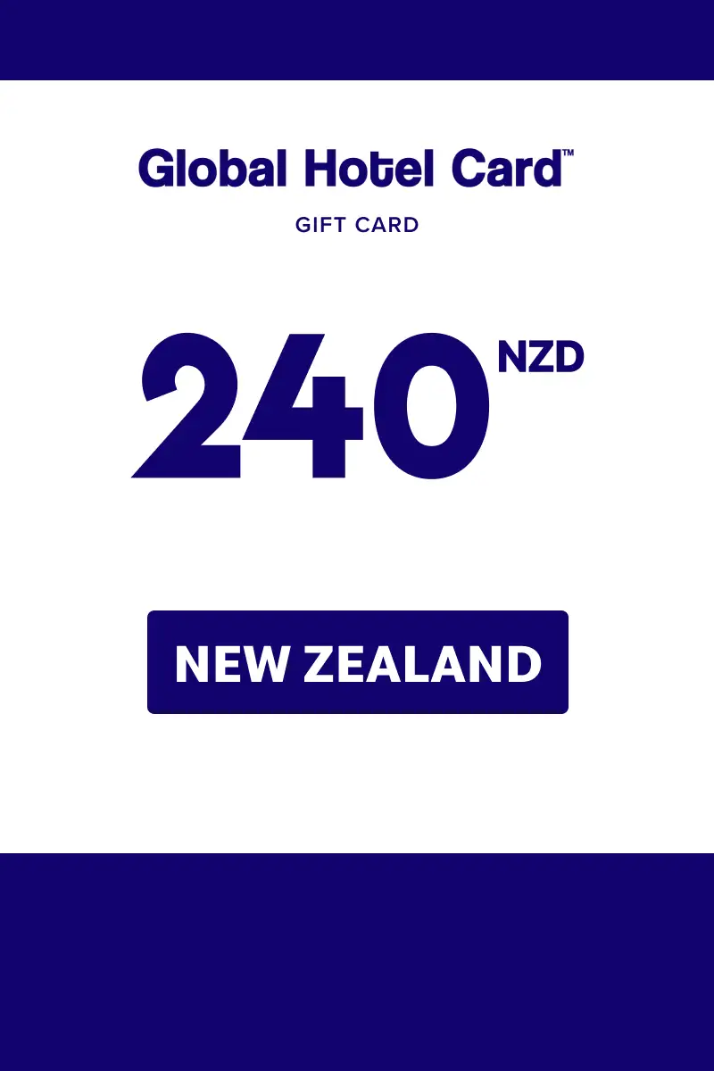 Global Hotel Card 240 NZD Gift Card (New Zealand) - Digital Key