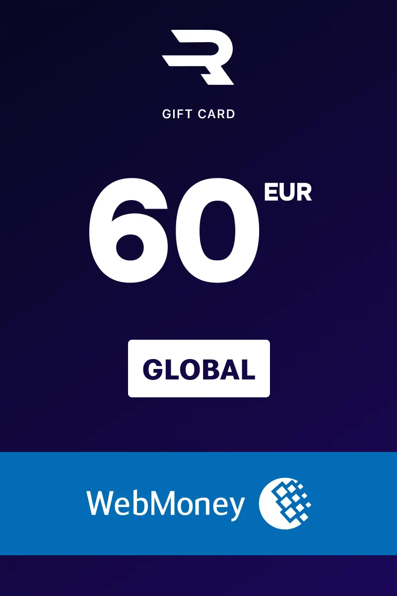 Rewarble WebMoney 60 EUR Gift Card (Global) - Rewarble - Digital Key