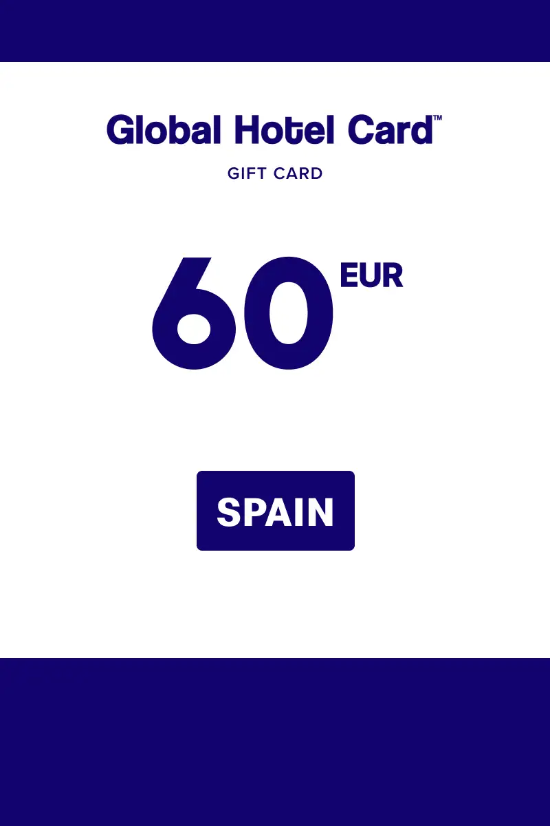 Global Hotel Card 60 EUR Gift Card (Spain) - Digital Key