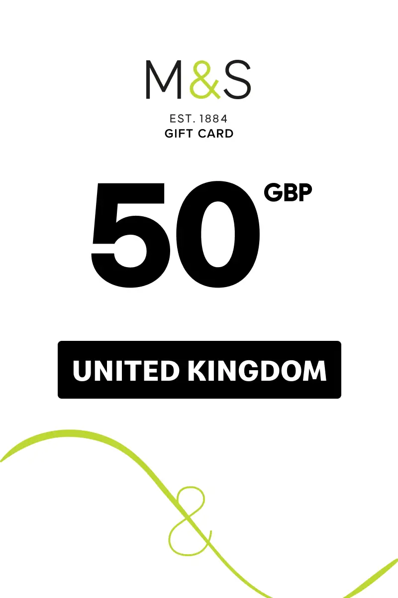 Marks and Spencer 50 GBP Gift Card (United Kingdom) - Digital Key