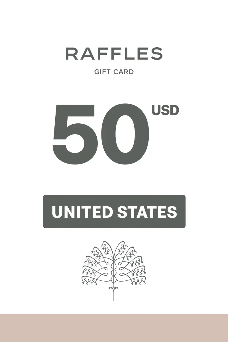 Raffles Hotels and Resorts 50 USD Gift Card (United States) - Digital Key