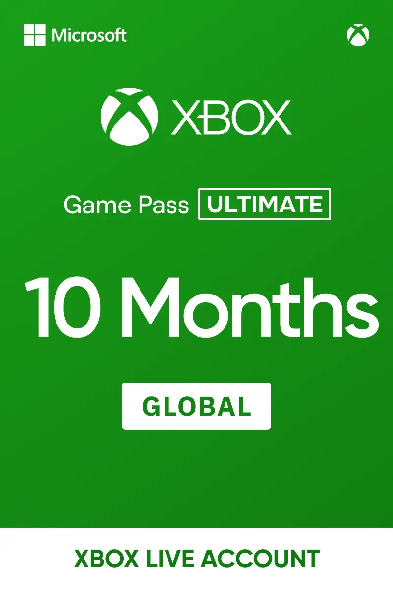 Xbox Game Pass Ultimate 10 Months (Global) - Xbox Live Account